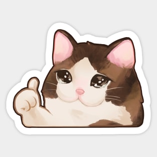 ok meme cat Sticker